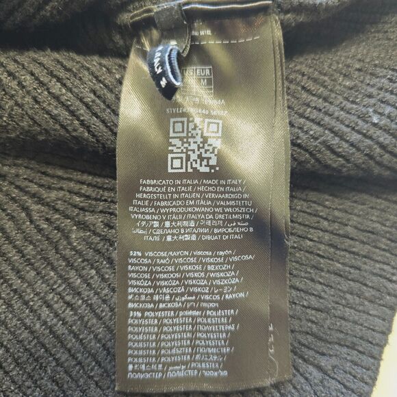 Marciano by Guess Black Cowl Neck Collar Long Sleeve Pull Over Sweater Women M - Picture 6 of 6